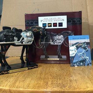 Trail of Painted Ponies- Motorcycle Mustang